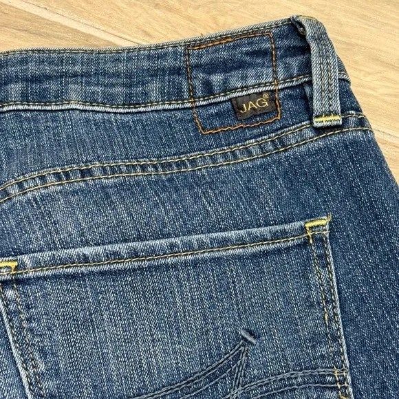 Jag Jeans Low Rise Boot Leg Dark Blue Denim- 10P - Picture 11 of 14